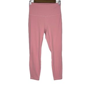 Women's Pink High-Waisted Leggings